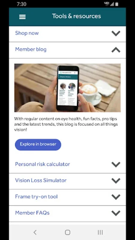 Davis Vision for Android: Optimize Eye Health