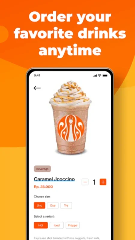 JCO for Android - Order Donuts & Coffee Seamlessly