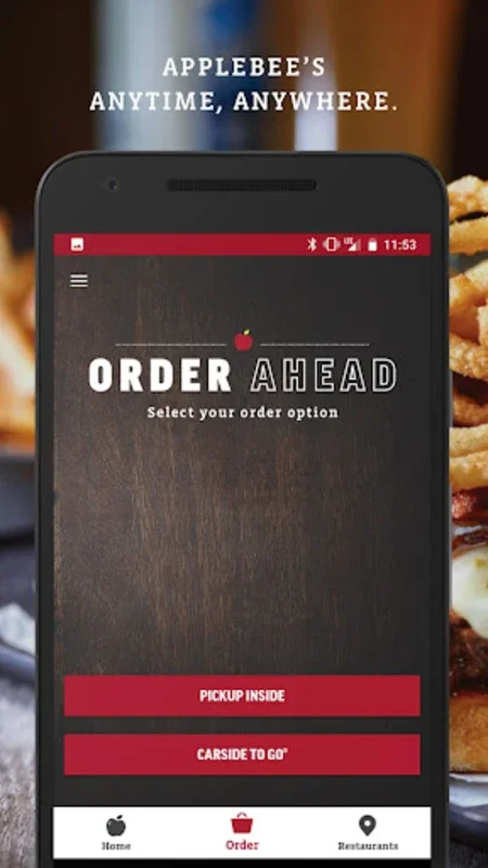 Applebees for Android - Order and Dine with Ease