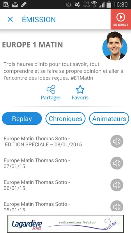 Europe1 for Android: Your All - in - One Media App