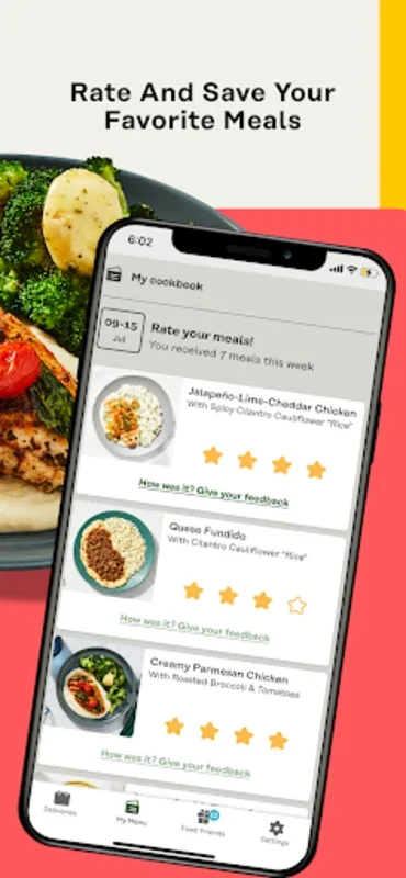 Factor75 for Android - Healthy Meals at Your Doorstep