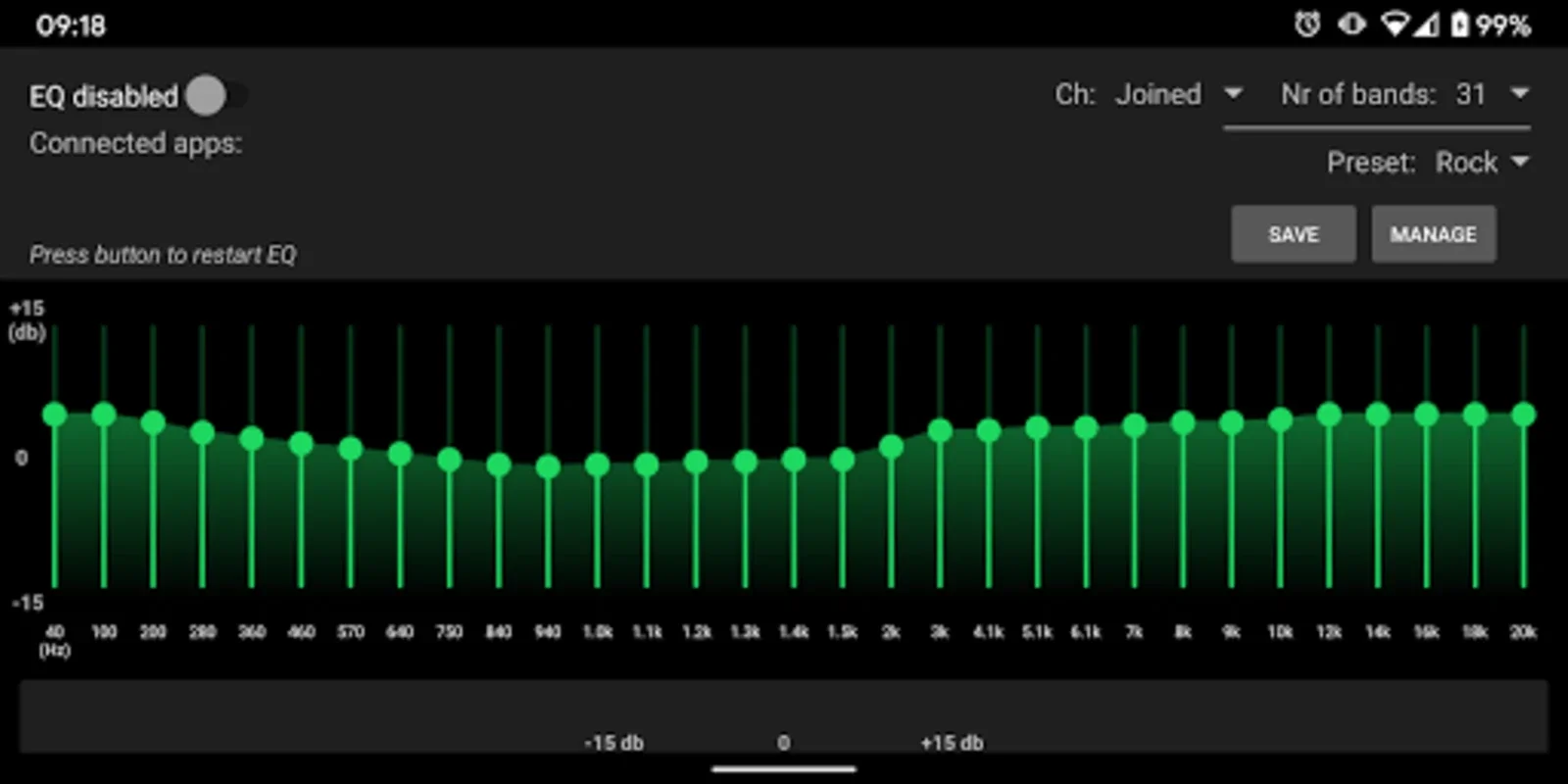 SpotEQ31 - 31 Band Equalizer for Android - Enhance Your Audio