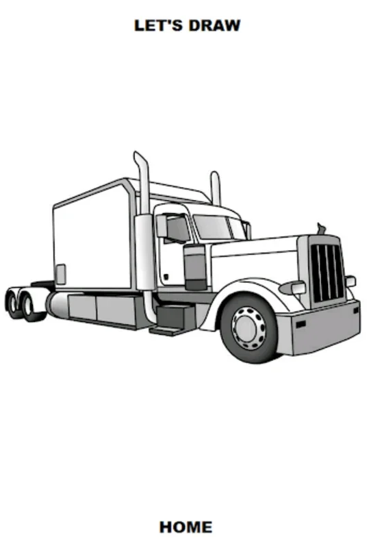 Draw Semi Trucks for Android - Create Detailed Truck Drawings Offline