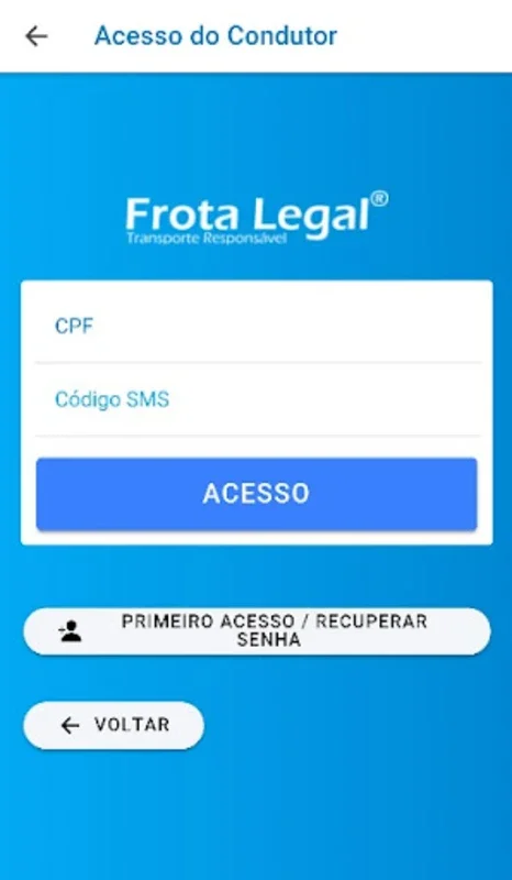 Frota Legal for Android - Manage Your Fleet Efficiently