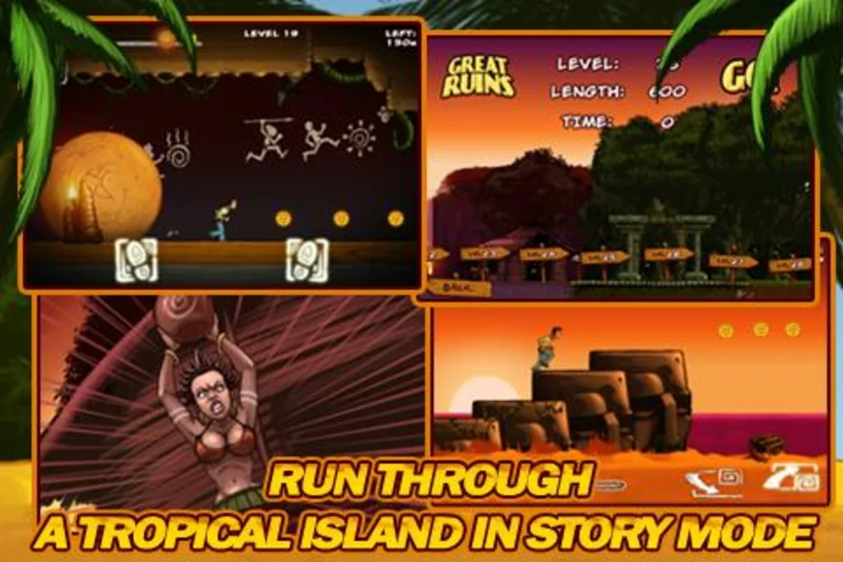 Run Like Hell! for Android - An Action-Packed Platform Game