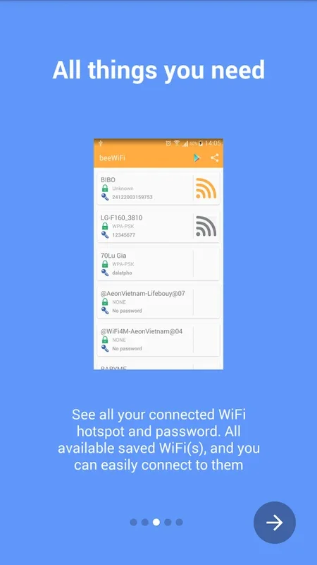 Wifi Password for Android - Secure WiFi Password Management