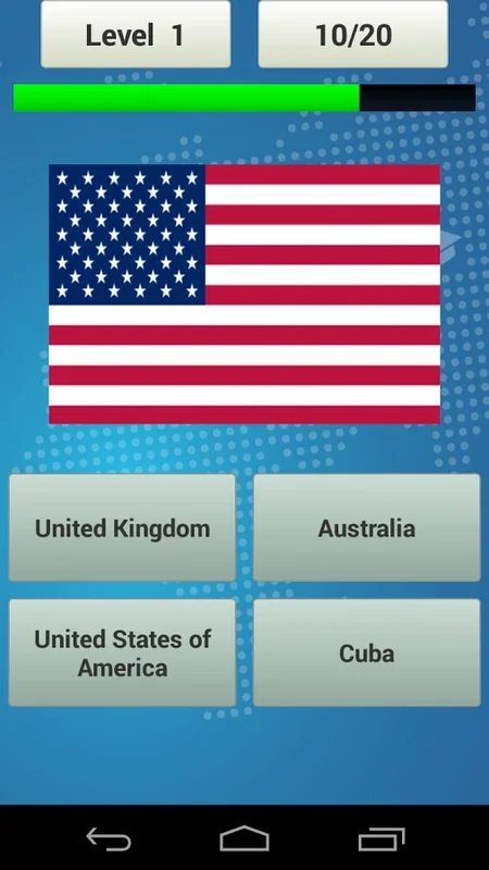 Flags Quiz for Android - Download the APK from AppHuts