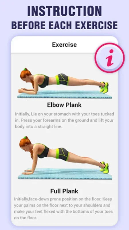 Plank Workout App: Challenge for Android - Strengthen Core