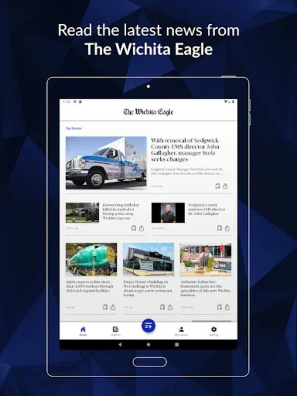 The Wichita Eagle & Kansas.com for Android - Stay Informed with Local News