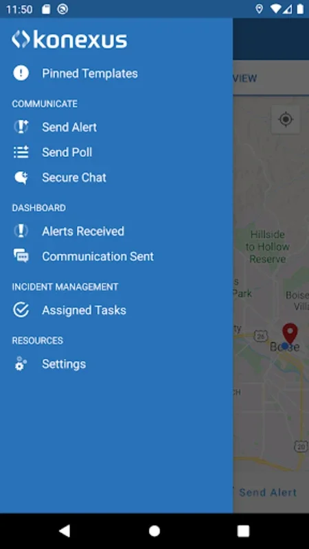 Konexus for Android: Streamlined Crisis Management