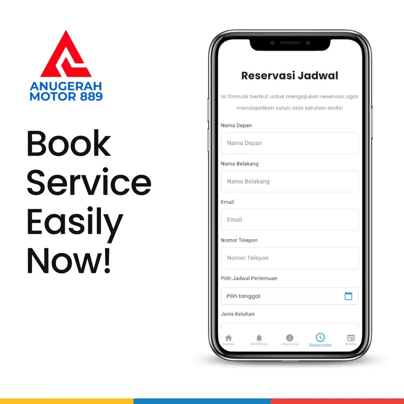 Anugerah Motor 889 for Android - Manage Vehicle Services Easily