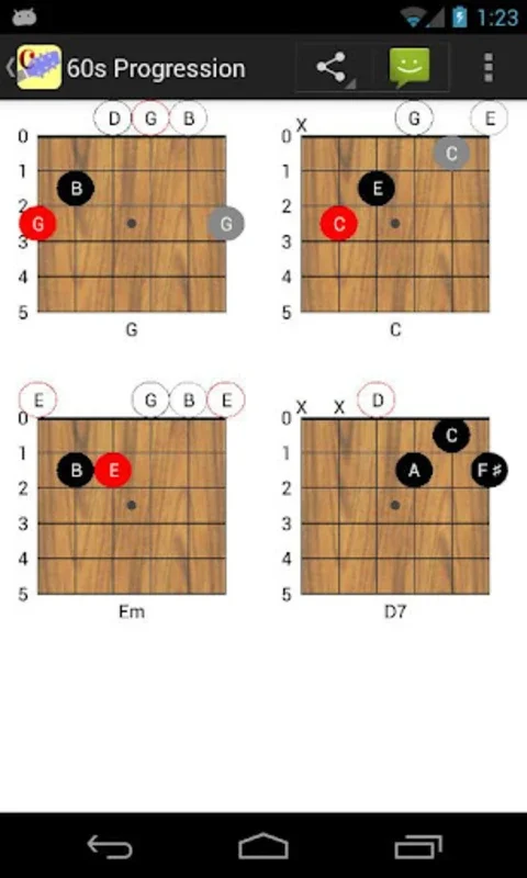 Chorderator FREE for Android: Generate Chords Easily