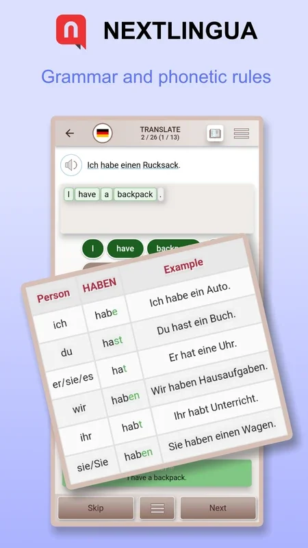 Nextlingua for Android - Learn Languages Easily