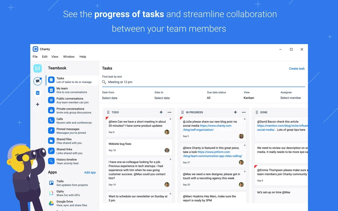 Chanty for Windows: Streamline Team Communication and Collaboration