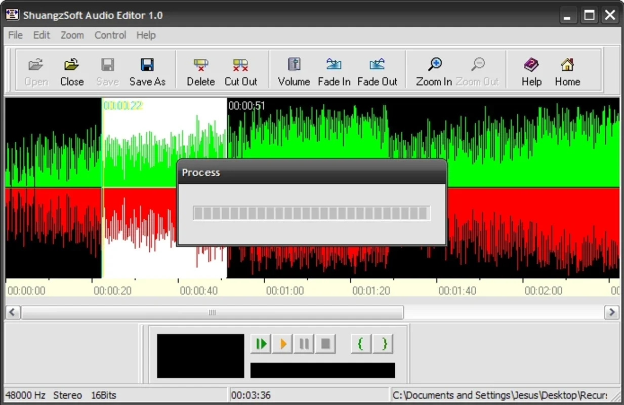 ShuangzSoft Audio Editor for Windows - Enhance Your Audio