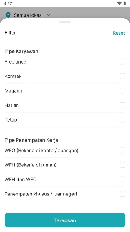 Lumina for Android - Find Jobs in Indonesia Easily