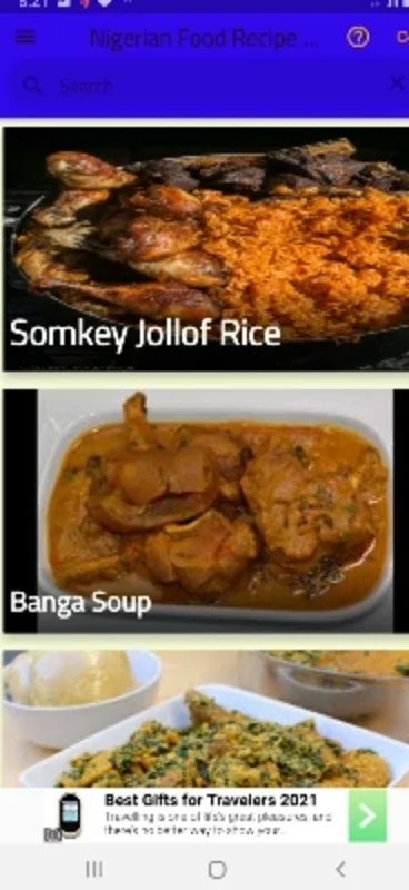 Nigerian Food Recipe App for Android - Explore Delicious Cuisine