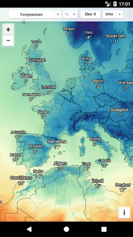 Salvador Weather for Android - Accurate Global Forecasts