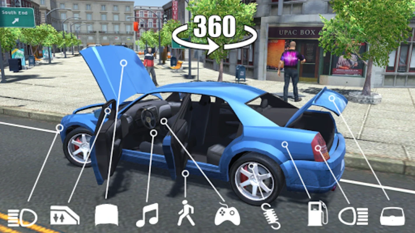 Urban Cars Sim for Android - Realistic Driving Experience