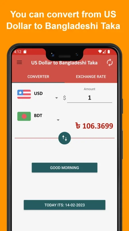 US Dollar to Bangladeshi Taka for Android - Efficient Conversion