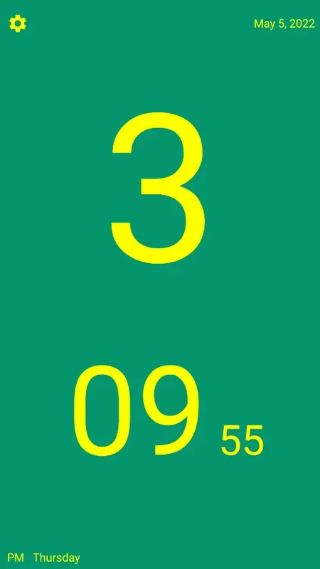 Huge Digital Clock for Android: A Customizable Digital Clock