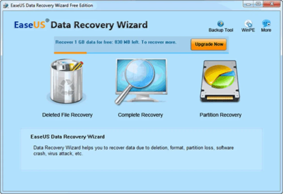 EaseUS Data Recovery Wizard Free: Recover Lost Windows Files