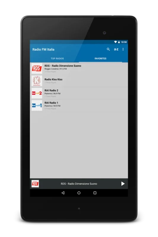 Radio FM Italia for Android - Stream Italian Radio