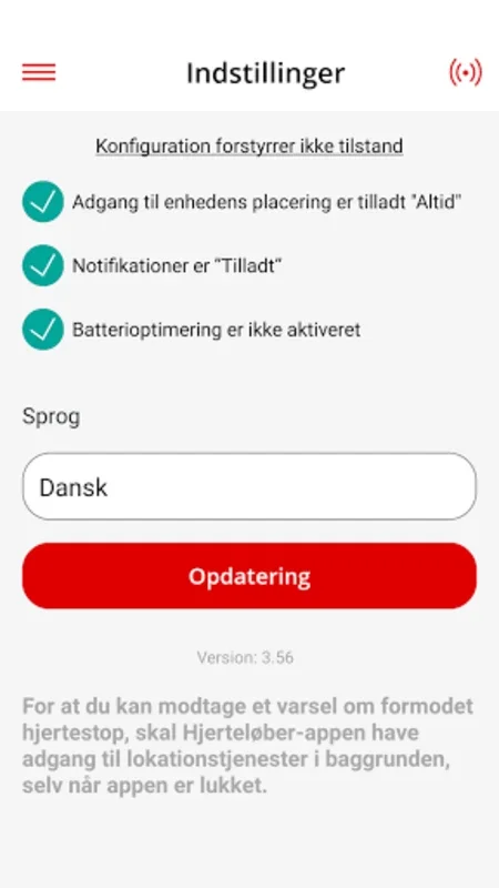 TrygFonden Hjerteløber for Android - Volunteer CPR App