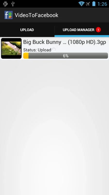 Video to Facebook for Android - Effortless Video Uploads