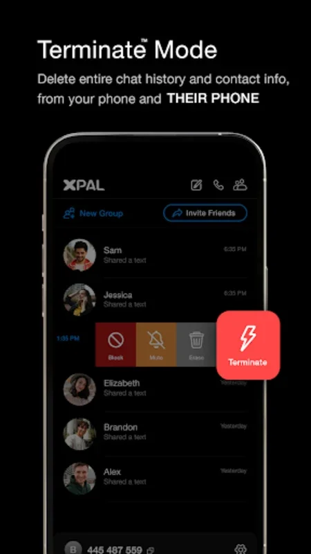 xPal for Android - Secure Anonymous Communication