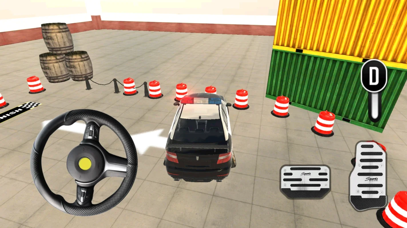 Police Car Parking Simulator for Android - Realistic Parking Fun