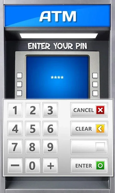 ATM Simulator for Android - Fun and Educational