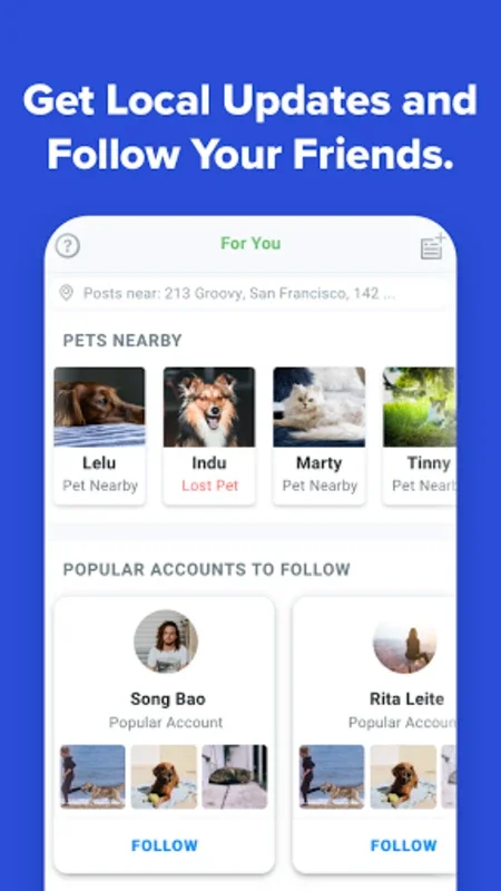 Pawscout for Android - Connect, Track, and Reunite