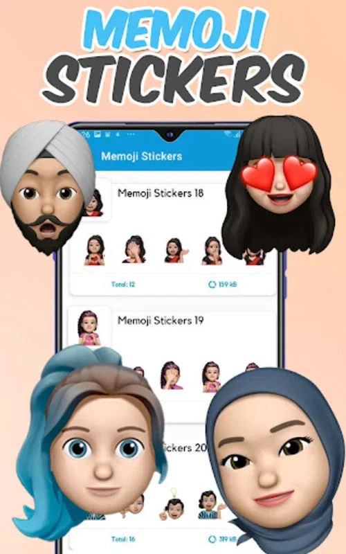 Memoji Stickers for WhatsApp on Android: Expressive Messaging