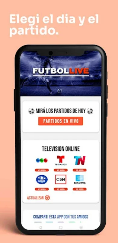 Futbol Live for Android - Stay Connected to Football