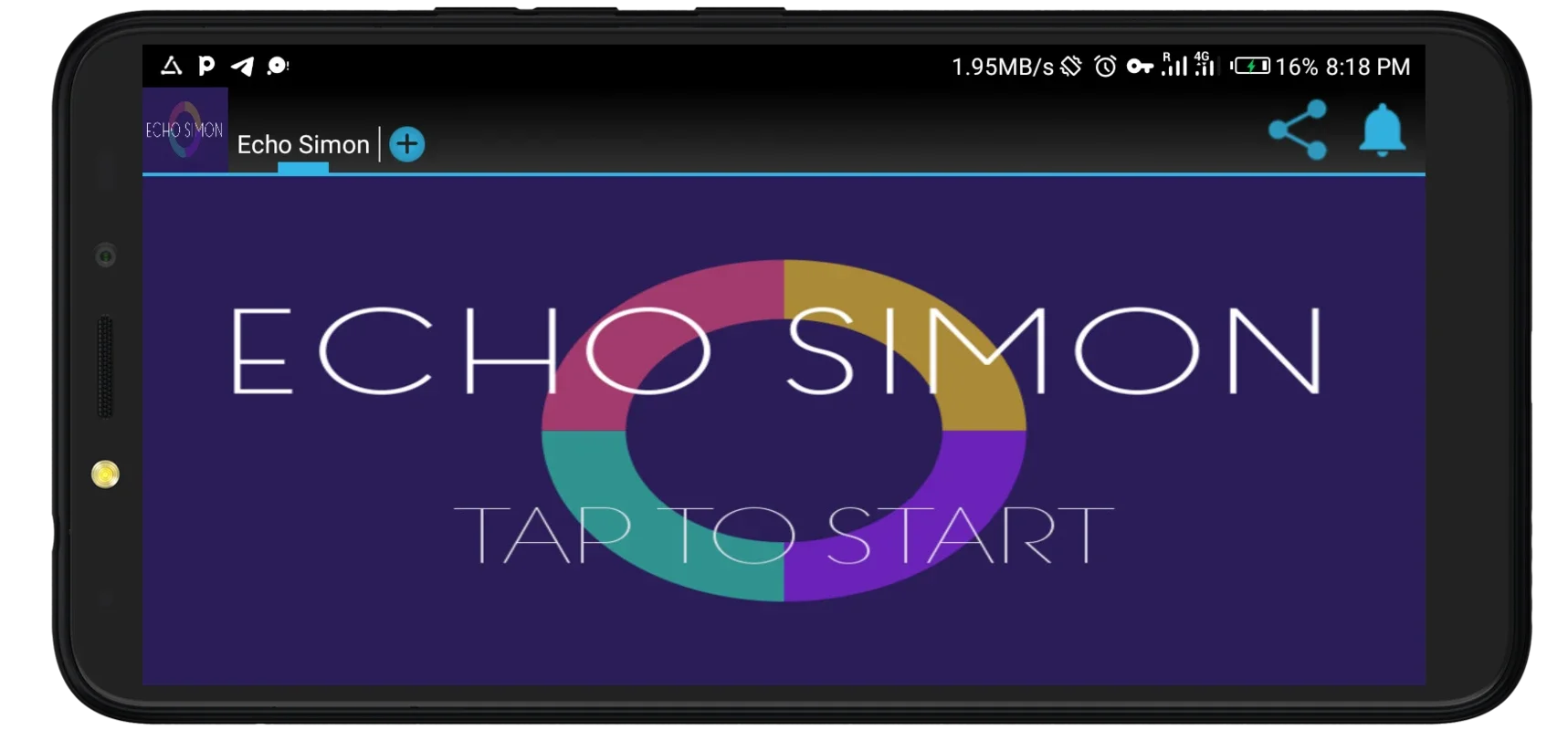 Echo Simon for Android: Master the Colour Sequences