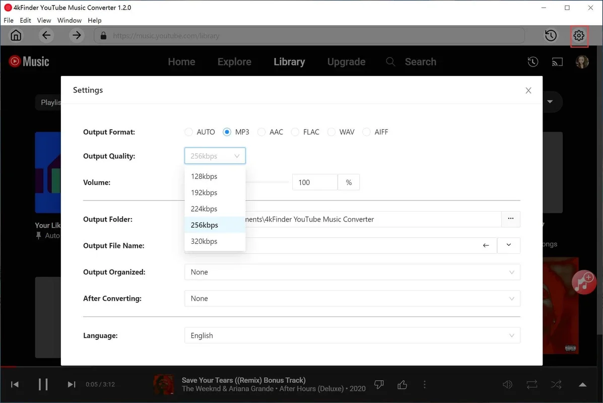 4kFinder YouTube To MP3 Converter for Windows - Convert YouTube Music Easily