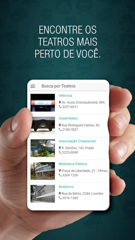 Vá ao Teatro MG for Android - Explore Theater Shows