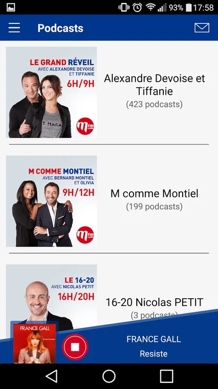 MFM Radio for Android - Enjoy French Music