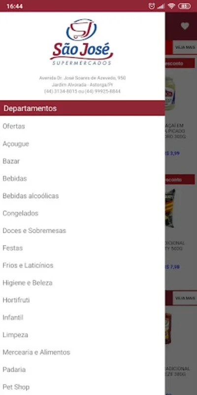 Supermercado São José for Android - Convenient Grocery Shopping