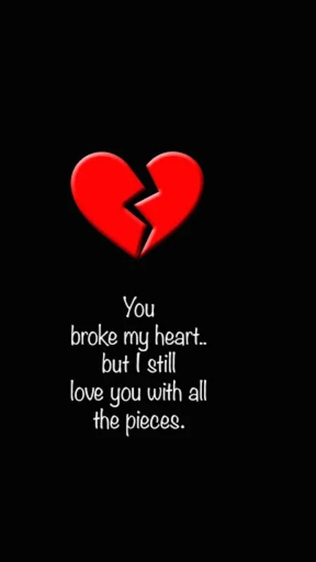 Heart Broken Images for Android - Express Your Emotions