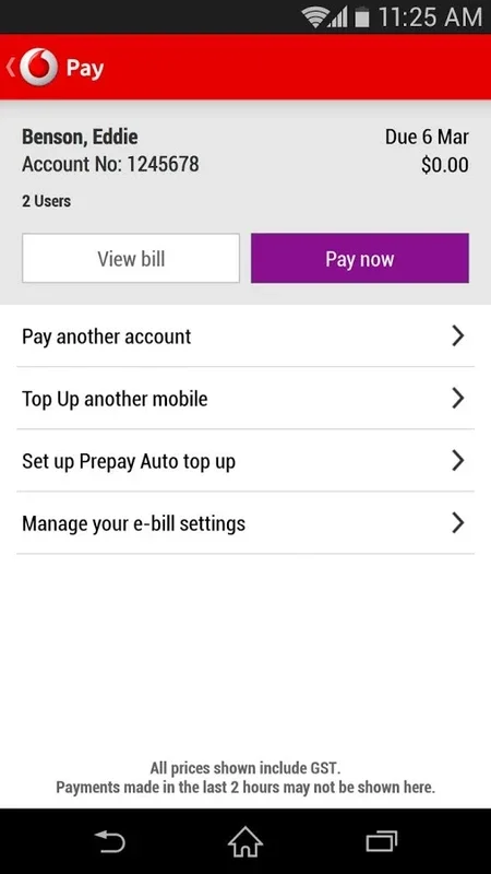 My Vodafone (NZ) for Android - Streamline Your Services