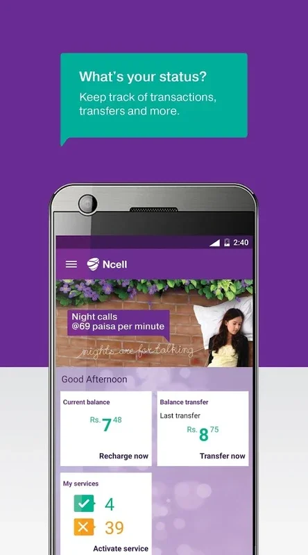 Ncell for Android: Comprehensive Mobile Management