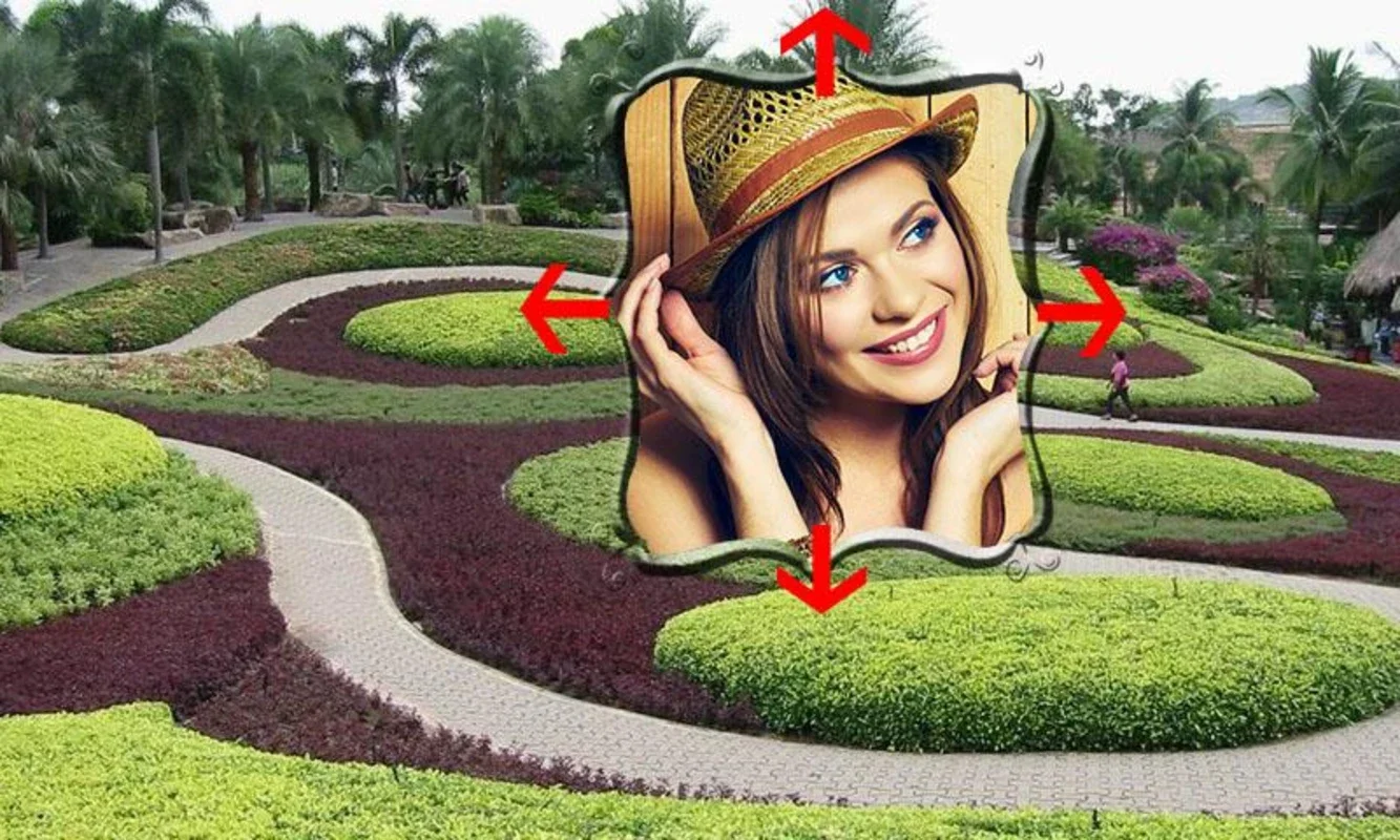 Garden Photo Frames for Android - Enhance Your Photos