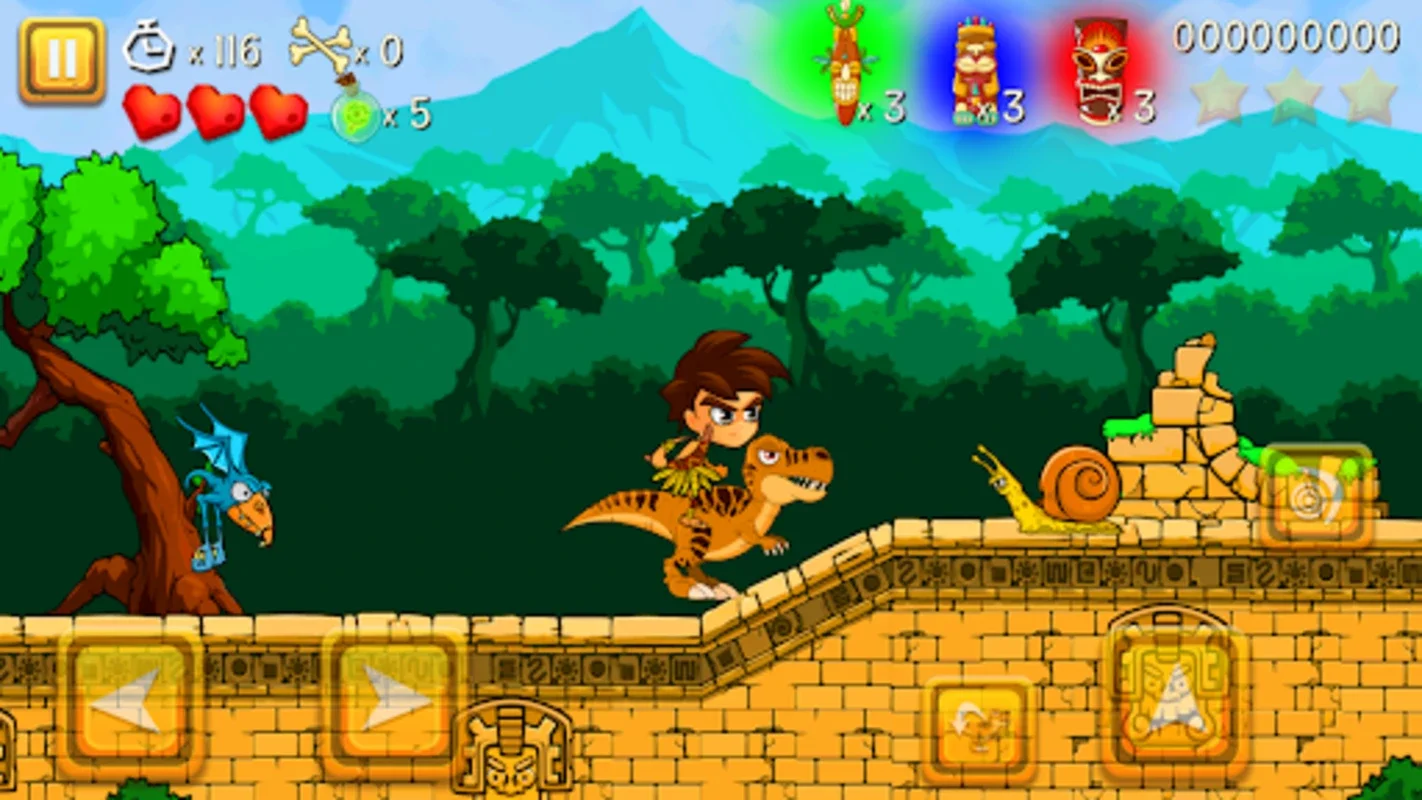 Super Warrior Dino Adventures on Android: Prehistoric Adventure