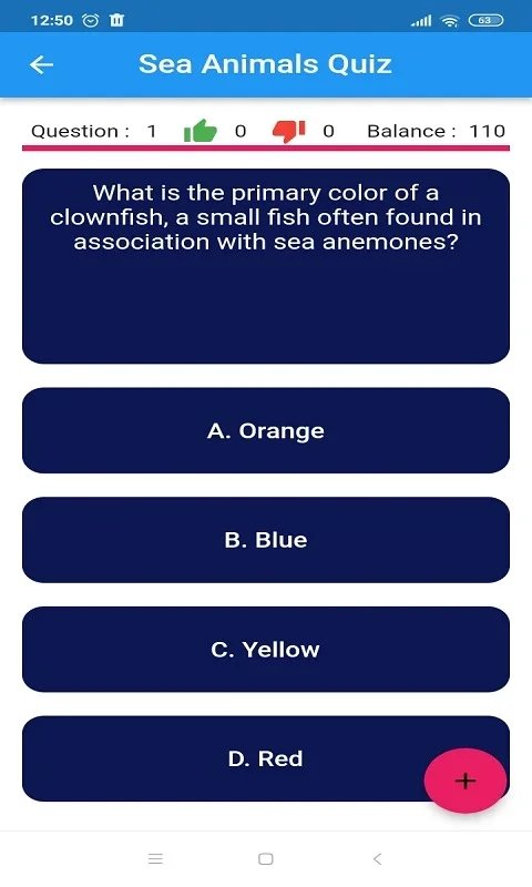 Sea Animals Quiz for Android - Engaging & Educational