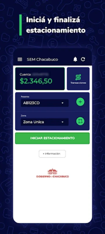 SEM Chacabuco for Android - Simplify Metered Parking