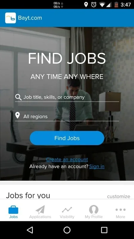 Bayt.com for Android - Ideal for Middle East Job Seekers