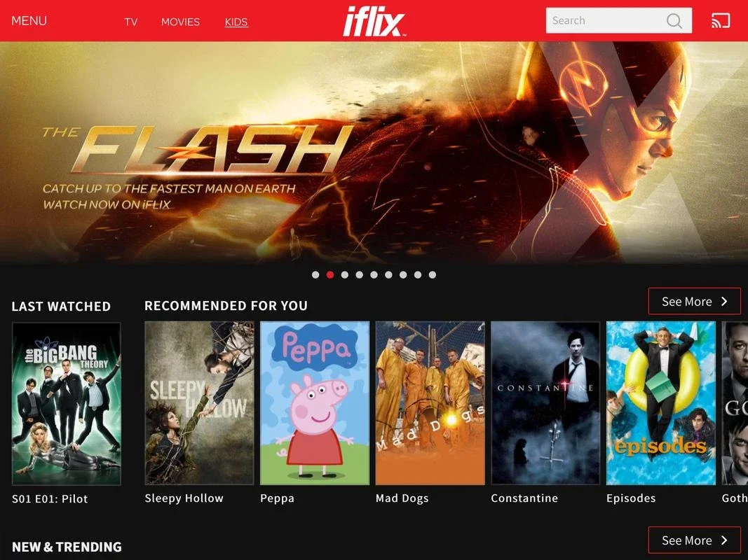 iflix for Android - Stream and Download Movies/TV