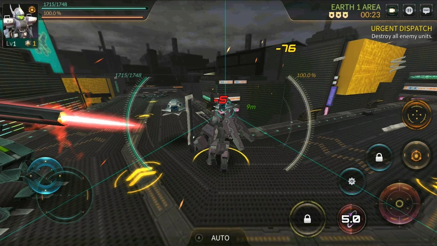 Mecha Storm for Android - Thrilling Battles Await